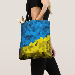 Mosaikflagge der Ukraine Tasche