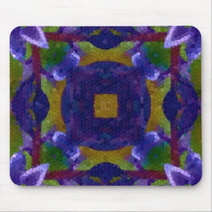Mosaikfliese - Abstraktes Design - Mousepad