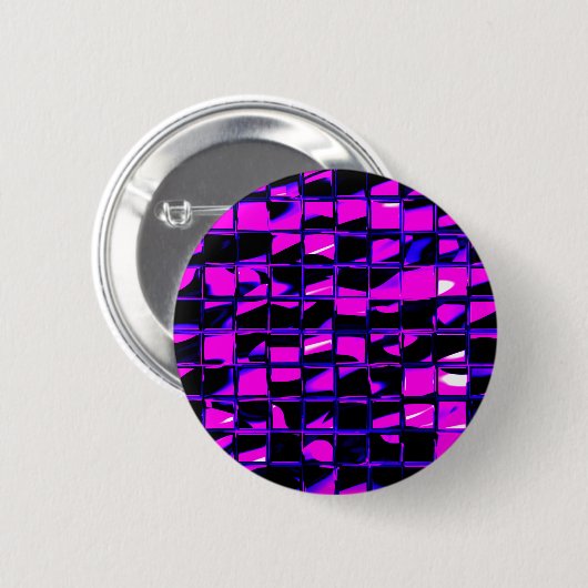Mosaikfliese (lila) button (Vorne & Hinten)