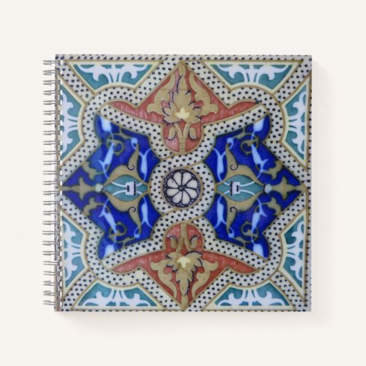 Mosaikfliesen-Foto aus Marokko - Notizblock (Vorderseite)
