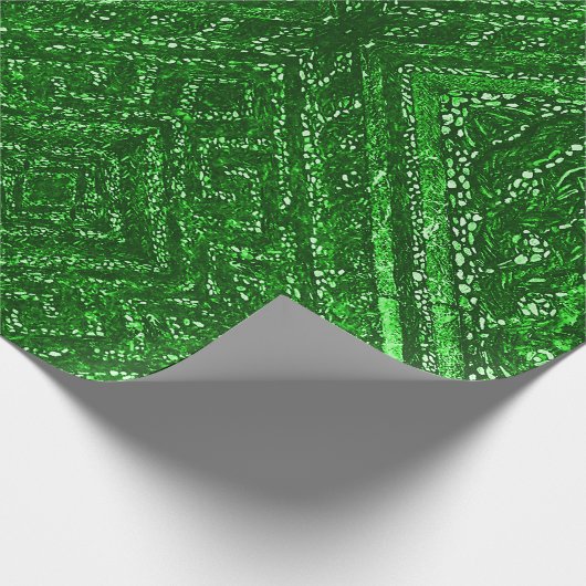 Mosaikfliesen Geschenkpapier (Ecke)