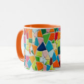 Mosaikfliesen Kaffeetasse (Vorderseite Links)