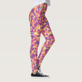 Mosaikfliesen-Muster Leggings (Rechts)