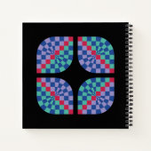 Mosaikfliesen Notizblock (Rückseite)