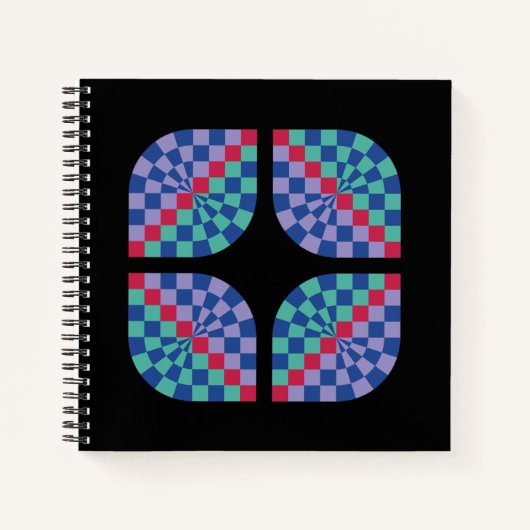 Mosaikfliesen Notizblock (Vorderseite)
