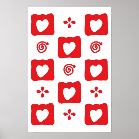 Mosaikfliesen Poster (Vorne)