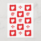 Mosaikfliesen Postkarte (Vorderseite)