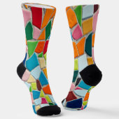 Mosaikfliesen Socken (Gewinkelt)