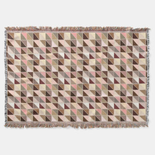 Mosaikfliesen - taupe, korallenrot, neutral decke