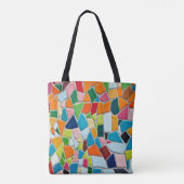 Mosaikfliesen-Tragetasche Tasche (Rückseite)