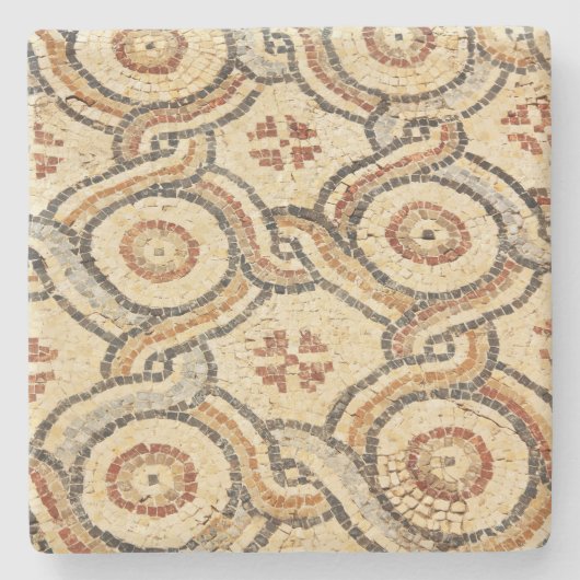 Mosaikfliesenboden vom israelischen Platz Unterset Steinuntersetzer (Vorderseite)