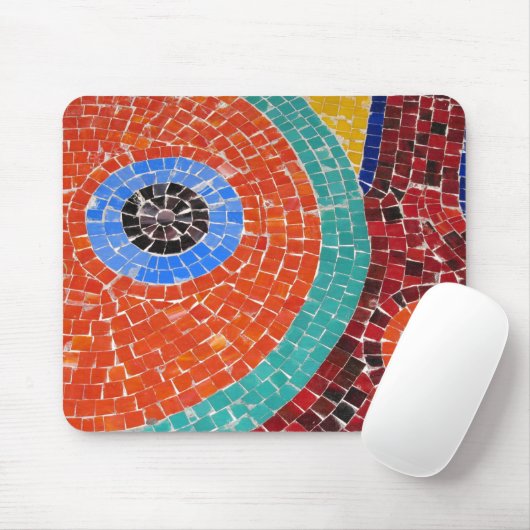 Mosaikfliesenkunst Mousepad (Mit Mouse)