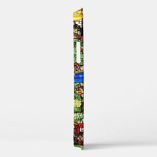 Mosaikgestanztes Glas des Mittelmeers Case-Mate iPhone Hülle (Rückseite / Rechts)
