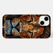Mosaikglas-Portrait Case-Mate iPhone Hülle (Rückseite (Horizontal))