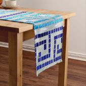 Mosaikgriechischer Meander griechische Schlüsselve Kurzer Tischläufer (Beispiel)