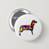 Mosaikhund Button (Vorne & Hinten)