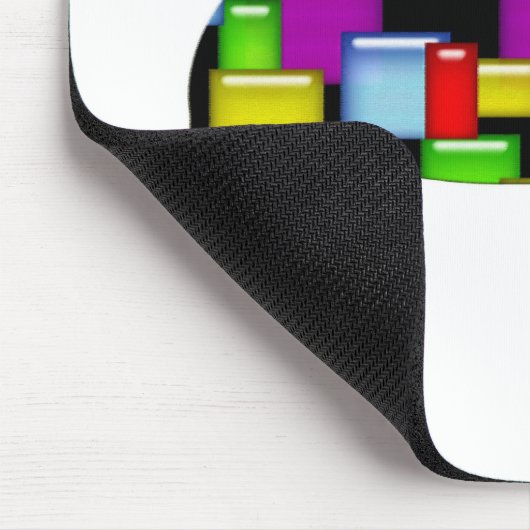 Mosaikhund Mousepad (Ecke)