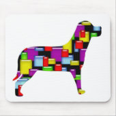 Mosaikhund Mousepad (Vorne)