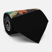 Mosaikikon Krawatte (Gerollt)