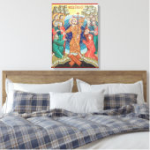 Mosaikikon Leinwanddruck (Insitu (Schlafzimmer))