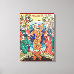 Mosaikikon Leinwanddruck