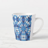 Mosaikische Sternexplosion (Muster) Milchtasse (Rechts)