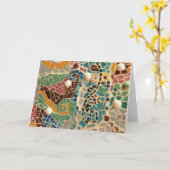 Mosaikkarte für Wirbel Karte (Gelbe Blume)