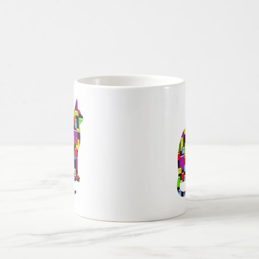 Mosaikkatze Kaffeetasse (Mittel)