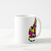 Mosaikkatze Kaffeetasse (VorderseiteRechts)