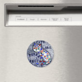 Mosaikkatze Magnet (In Situ (Geschirrspüler))