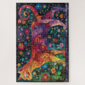 Mosaikkatze Puzzle (Vertikal)