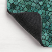 Mosaikkkruste Abstraktes Muster Mousepad (Ecke)
