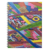 "Mosaikkreuz" Abstrakte Kunst Notizblock (Vorderseite)