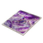 Mosaikkunst - Amethyst und Perle Fliese (Seite)