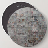 Mosaikkunst Button (Vorne & Hinten)