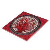 Mosaikkunst des Roten Meeres Fliese (Seite)