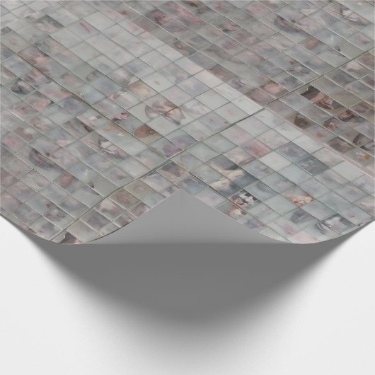 Mosaikkunst Geschenkpapier (Ecke)