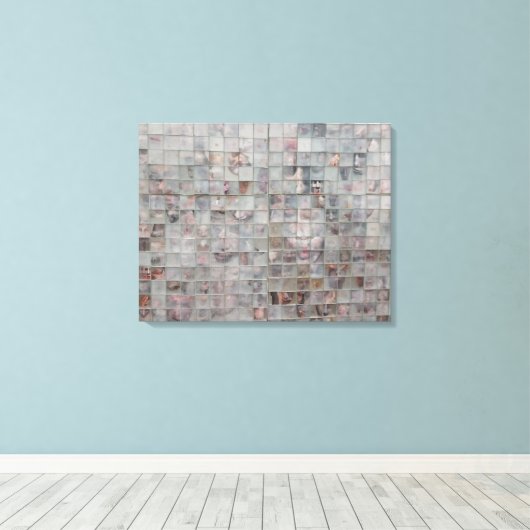 Mosaikkunst Leinwanddruck (Insitu (Holzboden))