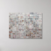 Mosaikkunst Leinwanddruck (Vorderseite)