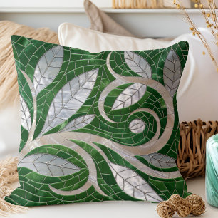 Mosaikkunst Orientalischer Flor Kissen
