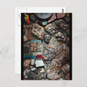 Mosaikkunst Postkarte (Vorne/Hinten)
