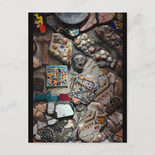 Mosaikkunst Postkarte (Vorderseite)