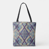Mosaikkunst: Rhombus Tile Pattern Tasche (Rückseite)