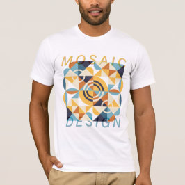 Mosaikkunstmuster T-Shirt