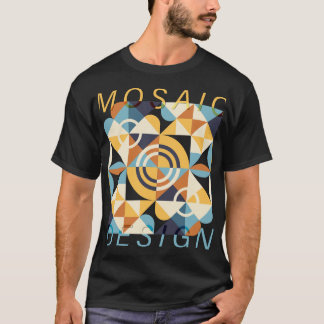 Mosaikkunstmuster T-Shirt