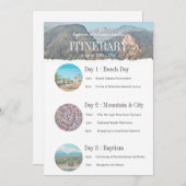 Mosaikküste Einladung (Vorne/Hinten)