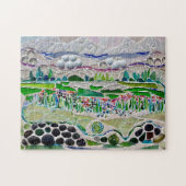 Mosaiklandschaft Puzzle (Horizontal)