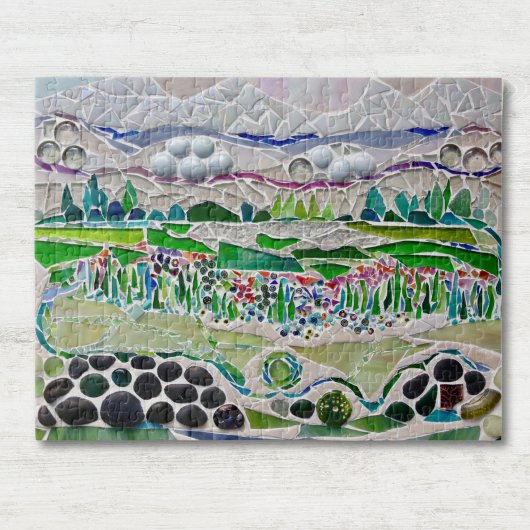 Mosaiklandschaft Puzzle