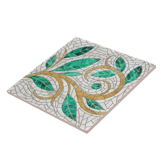 Mosaikleder Swirl Fliese (Seite)