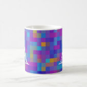 Mosaikmonogramm-Tasse Kaffeetasse (Mittel)